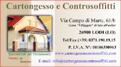 Cartongesso e Controsoffitti a Lodi