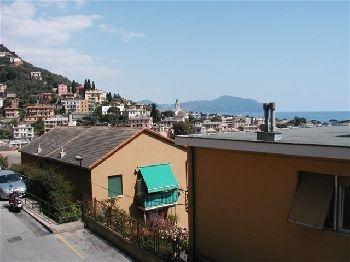 GENOVA NERVI AFFITTO BREVI PERIODI bell. appart. vista mare