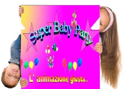 animazione feste di compleanno bambini - super baby party