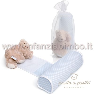 Cuscino Antiribaltamento Pasito a Pasito Celeste