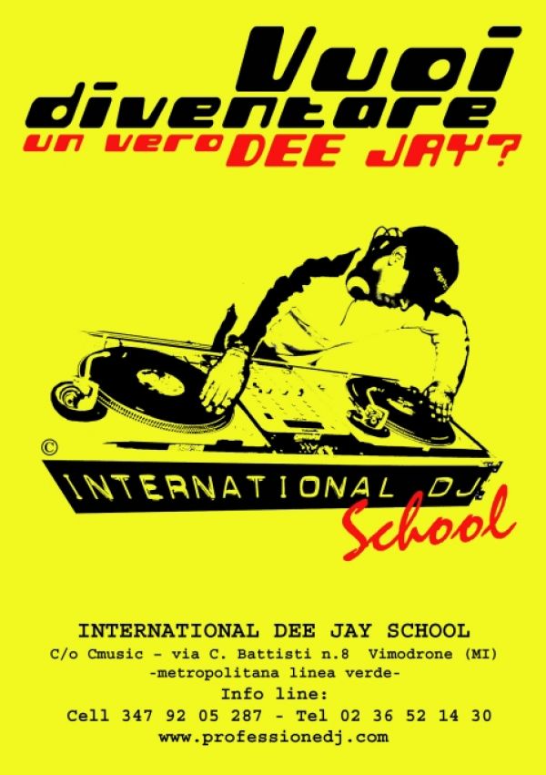Corso per DJ ed aspiranti dj milano - scuola per diventare deejay