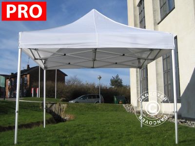 Gazebo pieghevole Pro 4x4 m Alluminio